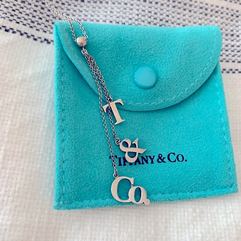 Tiffany & Co. letter necklace